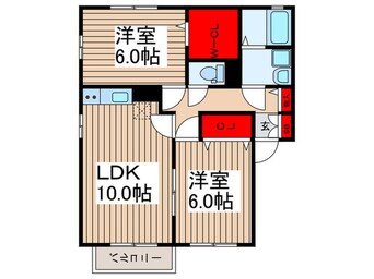 間取図 カサベルテ