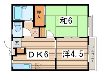 間取図 相模ハレ－ハイツ