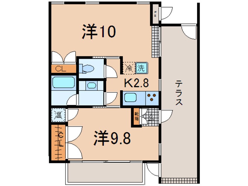 間取図 HALHAUS sangen-jaya