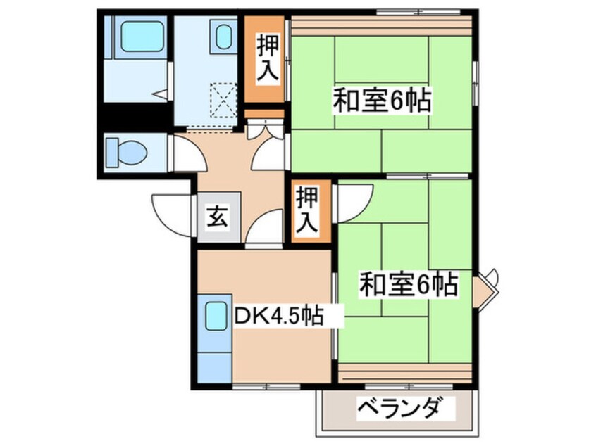 間取図 ＫプラットハウスＢ棟