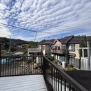 室内からの展望 青山貸家