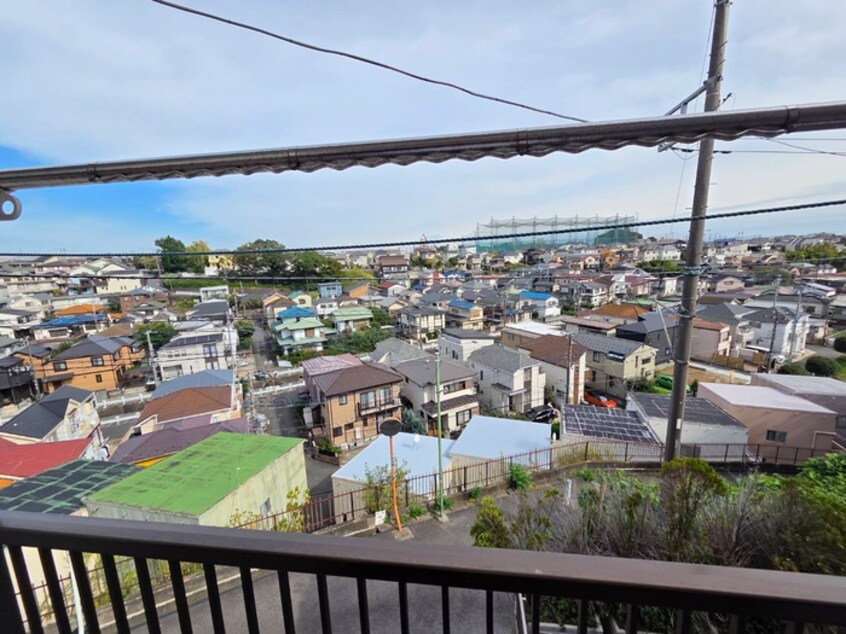 室内からの展望 グリ－ンハイツ一の宮