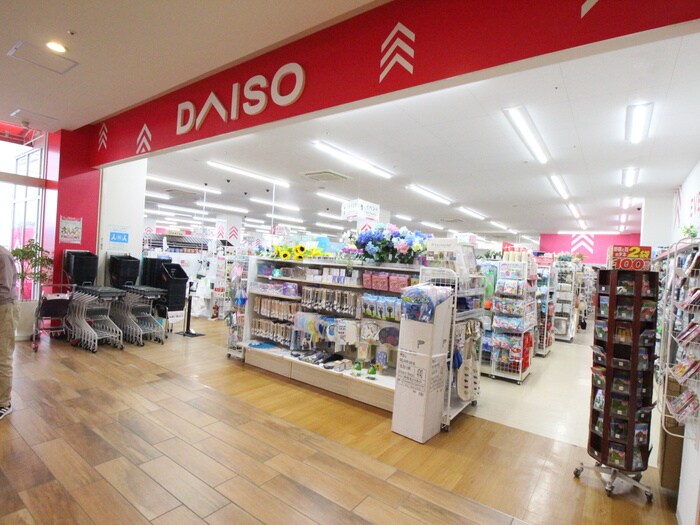 Daiso(100均)まで497m ビューハウス