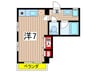 プレステ－ジ千葉 1Rの間取り