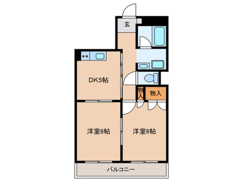 間取図 リエル城山南