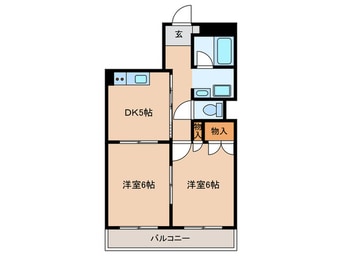 間取図 リエル城山南
