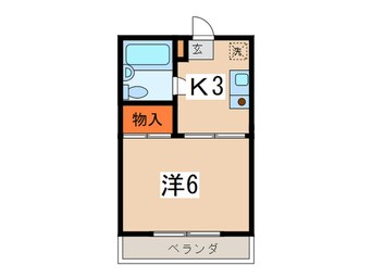 間取図 ルーミー堀内