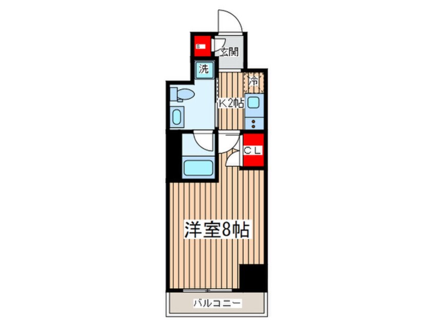 間取図 プラウドフラット本所吾妻橋