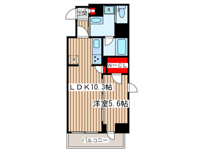 間取り図 プラウドフラット本所吾妻橋