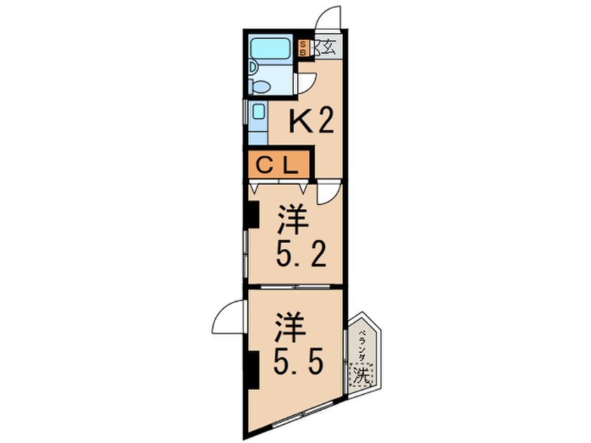 間取図 ニューハイム