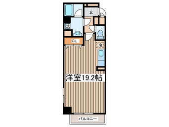 間取図 フロ－レンスＡＫＩＳＨＩＭＡ