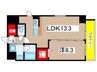 レガーレ 1LDKの間取り
