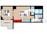 Maison de Lily 1DKの間取り