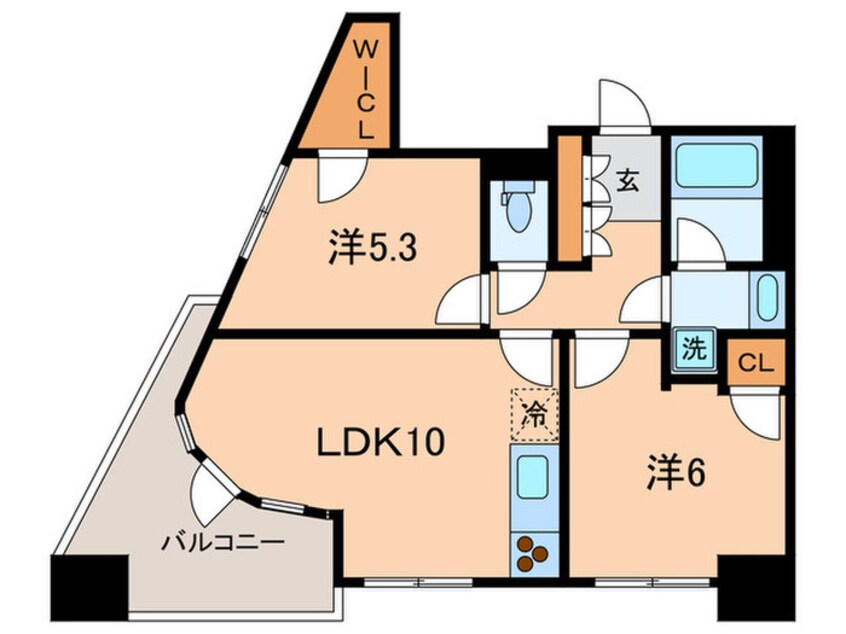 間取図 レジディア文京千石Ⅱ