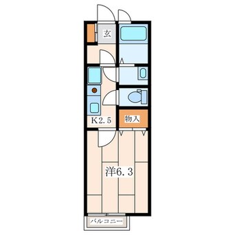 間取図 リビオン ホリ