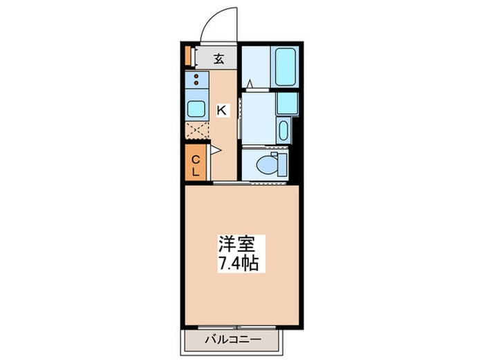 間取り図 CanaryWharf青砥