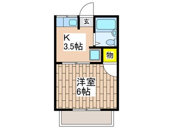 間取図 大竹ハイツ