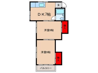 間取図 サンコーポアライ