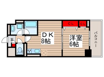 間取図 グリュックス　クレー