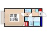 BestStage鶴瀬東 1Kの間取り
