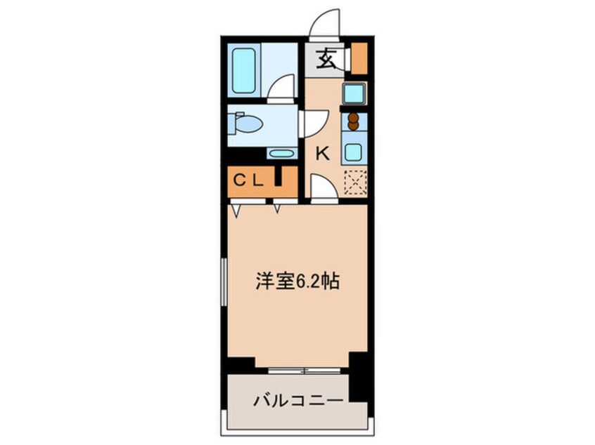 間取図 プライムアーバン神楽坂