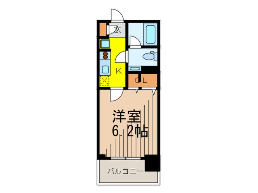 間取図 プライムアーバン神楽坂