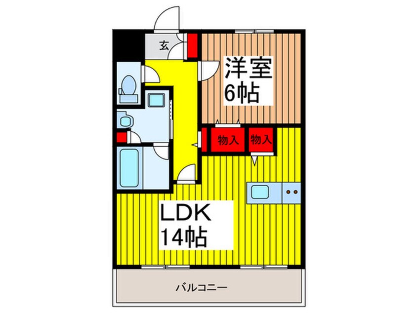 間取図 アリエさいたま新都心