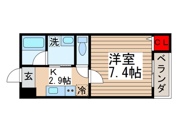 間取り図 カーサ五香西
