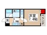 カーサ五香西 1Kの間取り