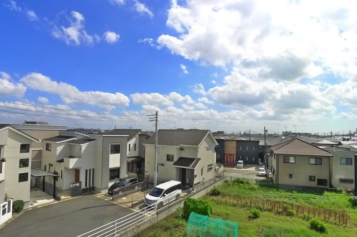 室内からの展望 カーサ五香西