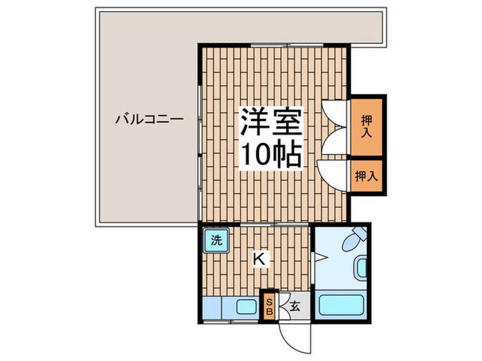 間取り図 コ－ポ御殿山