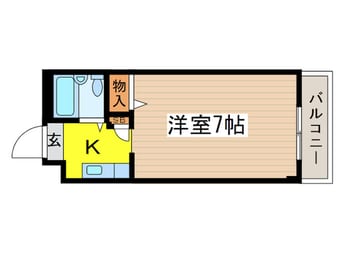 間取図 パレス南荻窪