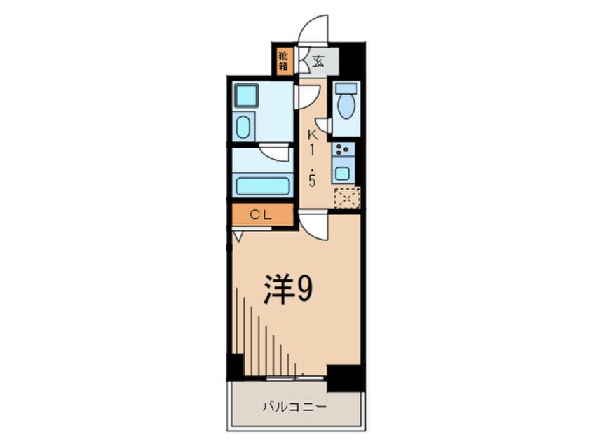 間取図 キャナルテラス品川