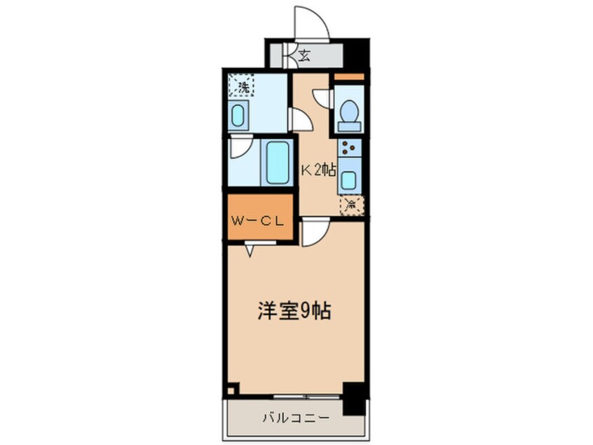 間取図 キャナルテラス品川