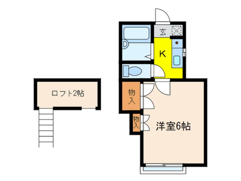 間取図 エトワール武蔵野