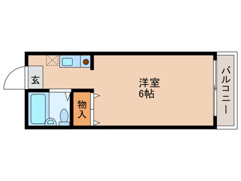 間取図 ピア・ファミ－ル９１