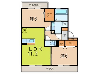 間取図 ロイヤルティアラⅥ