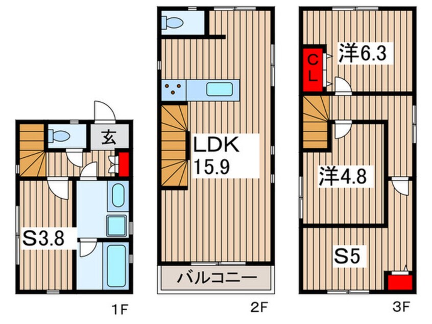 間取図 Kolet浦安高洲#03