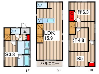 間取図 Kolet浦安高洲#03