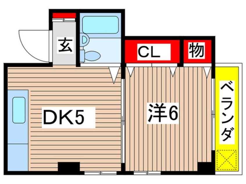 間取図 ＳＫハイツ