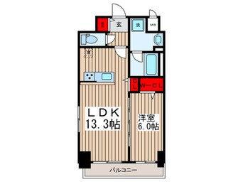 間取図 ザパーク亀戸