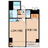 ＡＲＴＥＲＥ東日本橋 1LDKの間取り