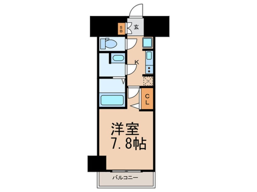 間取図 N‐STAGE本蓮沼