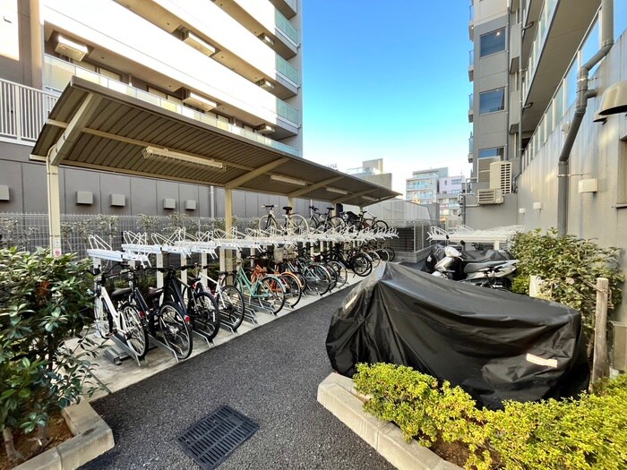 駐輪場 N‐STAGE本蓮沼