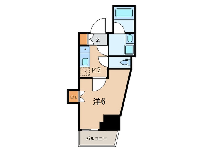 間取り図 シーフォルム白金高輪（603）