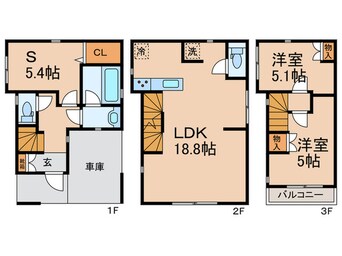 間取図 Ｋｏｌｅｔ新小岩＃０３