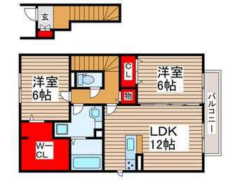 間取図 センチュリーハイツ　A棟