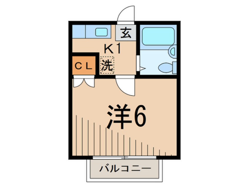 間取図 安西ハイツ