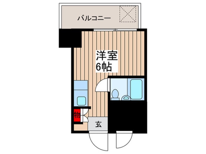 間取り図 モンテベルデ築地(309）