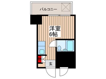 間取図 モンテベルデ築地(309）